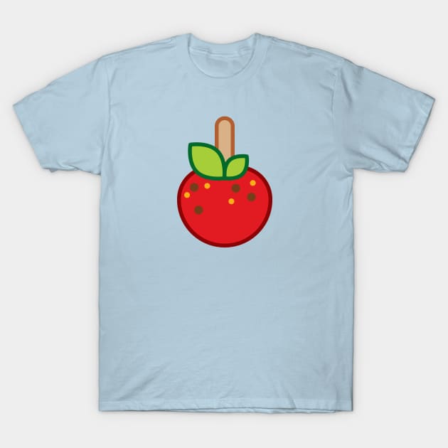 Cute Candy Apple T-Shirt by LineXpressions